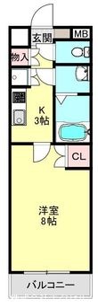 武蔵村山市大南2丁目の間取図