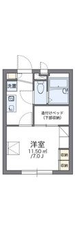 武蔵村山市大南2丁目の間取図