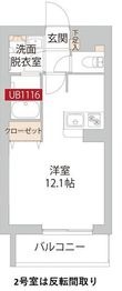 日野市豊田2丁目の間取図