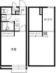府中市朝日町1丁目の間取図