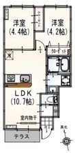 小金井市緑町5丁目の間取図