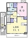 東大和市蔵敷2丁目の間取図