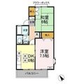 立川市一番町１丁目の間取図