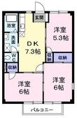 あきる野ビューラーの間取図