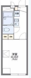 レオパレスＮＡＫＡＧＯＭＥの間取図