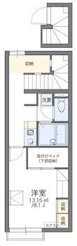 レオパレス大楽寺2の間取図
