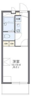 レオパレスレオパオラの間取図