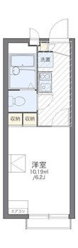 レオパレスライスワンの間取図