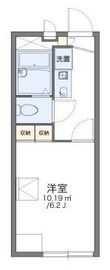 レオパレスエクセルの間取図