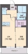 アミクール日野の間取図