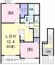 イストワールの間取図