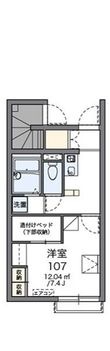 西多摩郡瑞穂町大字箱根ケ崎の間取図