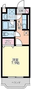 クラベールの間取図