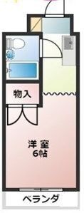 拡大写真:ハイム寺田 1階103の間取り