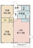 エスポワールいずみの間取図