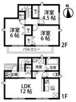 ガーデンハイムの間取図