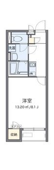 多摩市和田の間取図