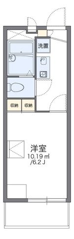 拡大写真:八王子市追分町 2階202の間取り