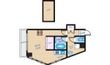 金屋町グランデの間取図