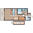 金屋町グランデの間取図