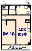 第2山長ビルの間取図