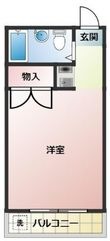 Fitsビル段原南の間取図