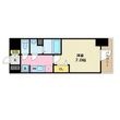 プレサンス広島中央の間取図