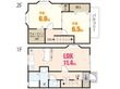 リトルWⅢの間取図
