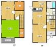 レジデンス川本A棟の間取図