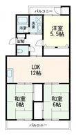 K・B・M井口台の間取図