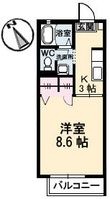 アヴァンティ東本浦の間取図