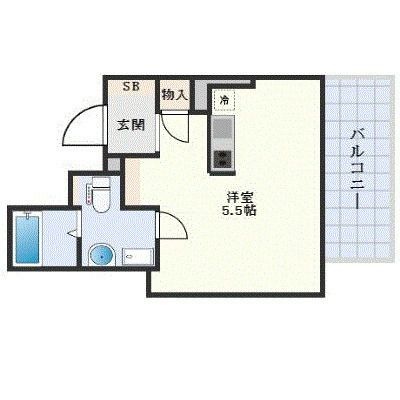 拡大写真:エクセル中広 2階202の間取り
