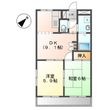 ジューエイハイツの間取図