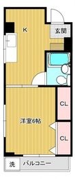コーポ大下の間取図