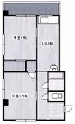 長谷コーポの間取図