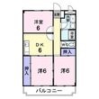 ニューマリッチ沖本の間取図