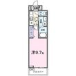 中筋1丁目アパートの間取図