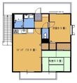 グリーンビュー中須 Bの間取図