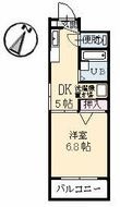 パークツインズ B棟の間取図