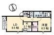 広島市南区翠5丁目の間取図