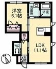 ヴァンベール東雲の間取図