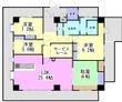 アーバンビュー皆実町弐番館の間取図