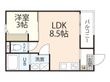 BAYSIA宇品の間取図