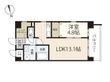 セレッソコート比治山公園の間取図
