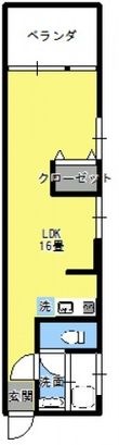 インフィールド的場の間取図