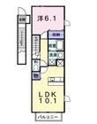 ルミナスNishiharaの間取図