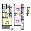 ソレアードCの間取図