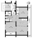 ビレッジハウス井口3号棟の間取図
