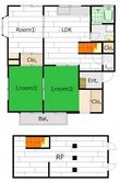 ハイム寺尾の間取図