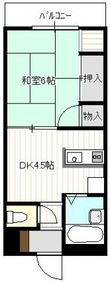 メゾン丸子山の間取図